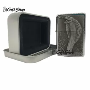 Snake cobra, bricheta gen zippo metalica model 1